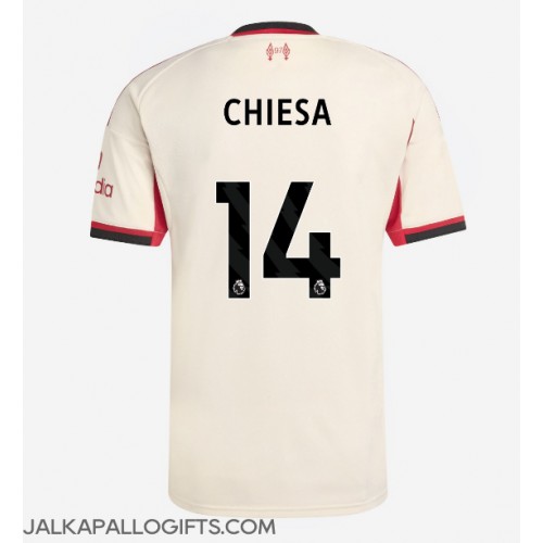 Liverpool Federico Chiesa #14 Vieraspaita 2025-26 Lyhythihainen Liverpool Federico Chiesa #14 Vieraspaita 2025-26 Lyhythihainen